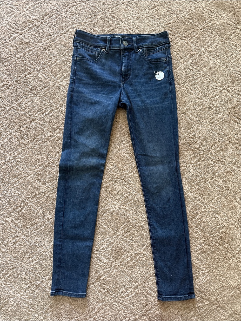 Express Indigo Skinny Jeans - Blue